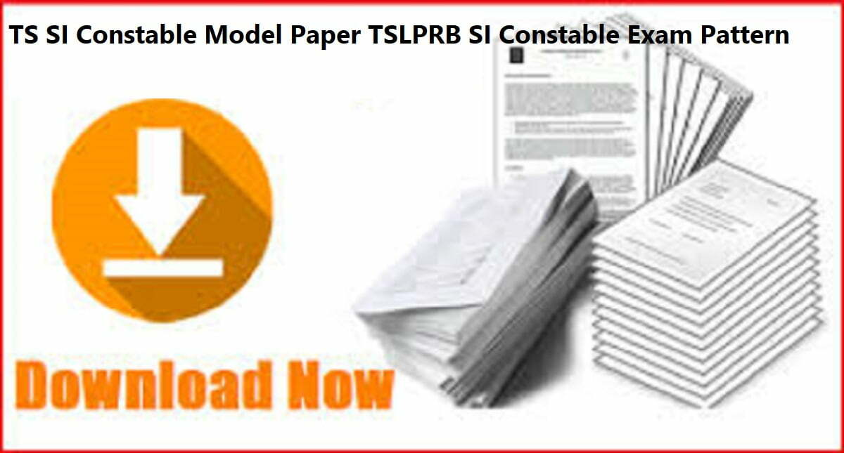 TS SI Constable Model Question Paper 2020 TSLPRB SI Constable Exam Pattern 2020